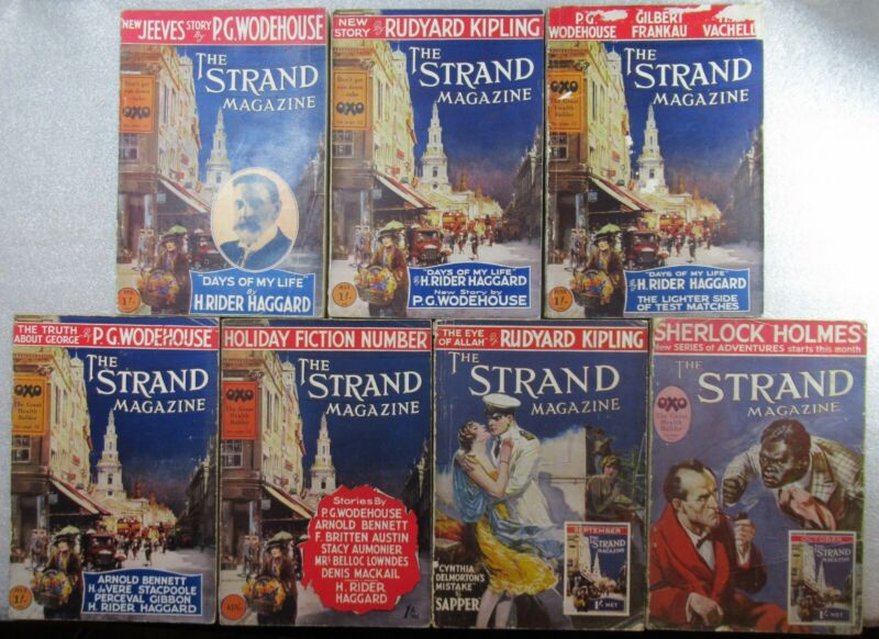 1926 THE STRAND H Rider Haggard 'Days of My Life' & Conan Doyle Sherlock Holmes ebay.com/itm/1926-STRAN… #ad 📔