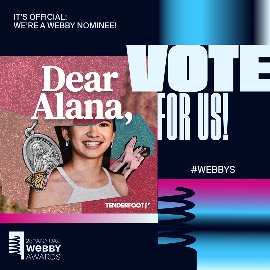 Share your voice and help us bring home the gold. 🏆 Dear Alana is nominated for Best Diversity, Equity &amp; Inclusion podcast. Voting ends this Thursday. Vote here: wbby.co/40110N #webbys #podcastaward #dearalana #equityandinclusion