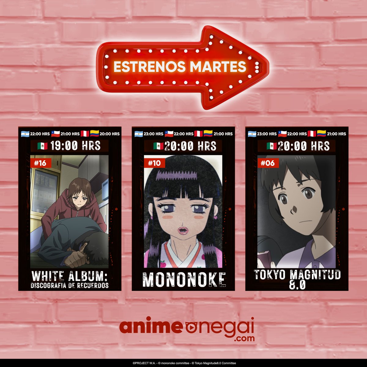 Relaciones tóxicas, desastres naturales, y arte visual con DOBLAJE solo en animeonegai.com 💥 #comunidadonegai #serianime #animelovers #estrenos #doblajelatino