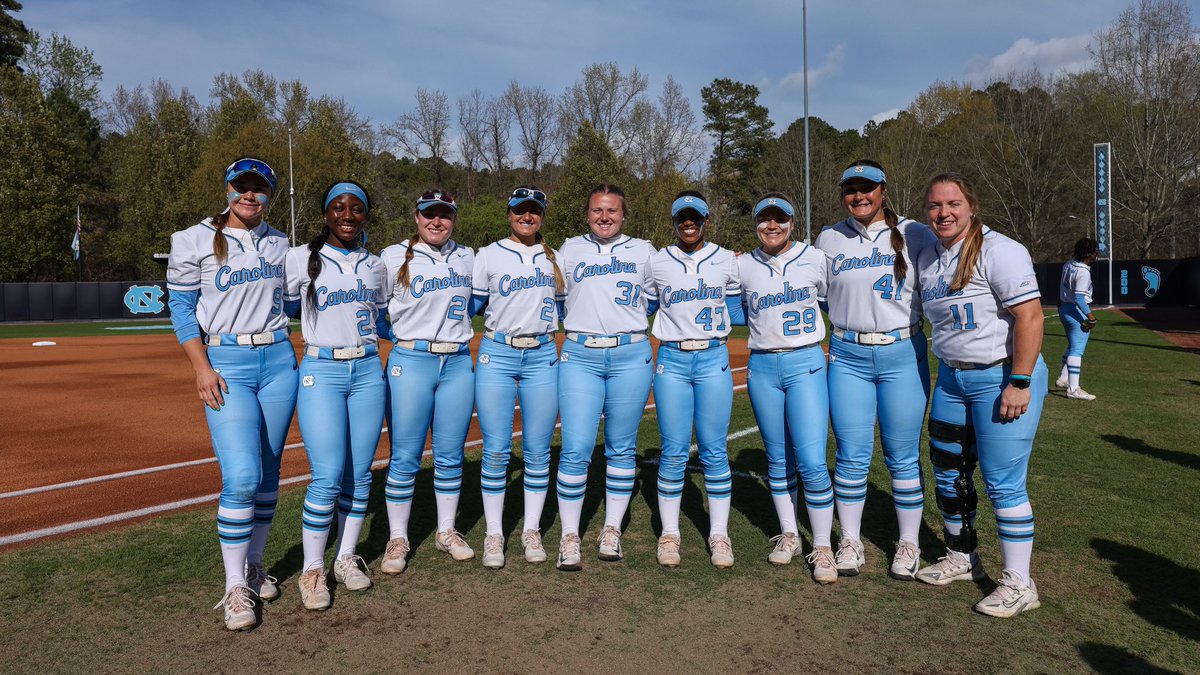 It’s officially Senior Week for these nine Tar Heels and we can’t wait to celebrate them all week 💙

#GoHeels
