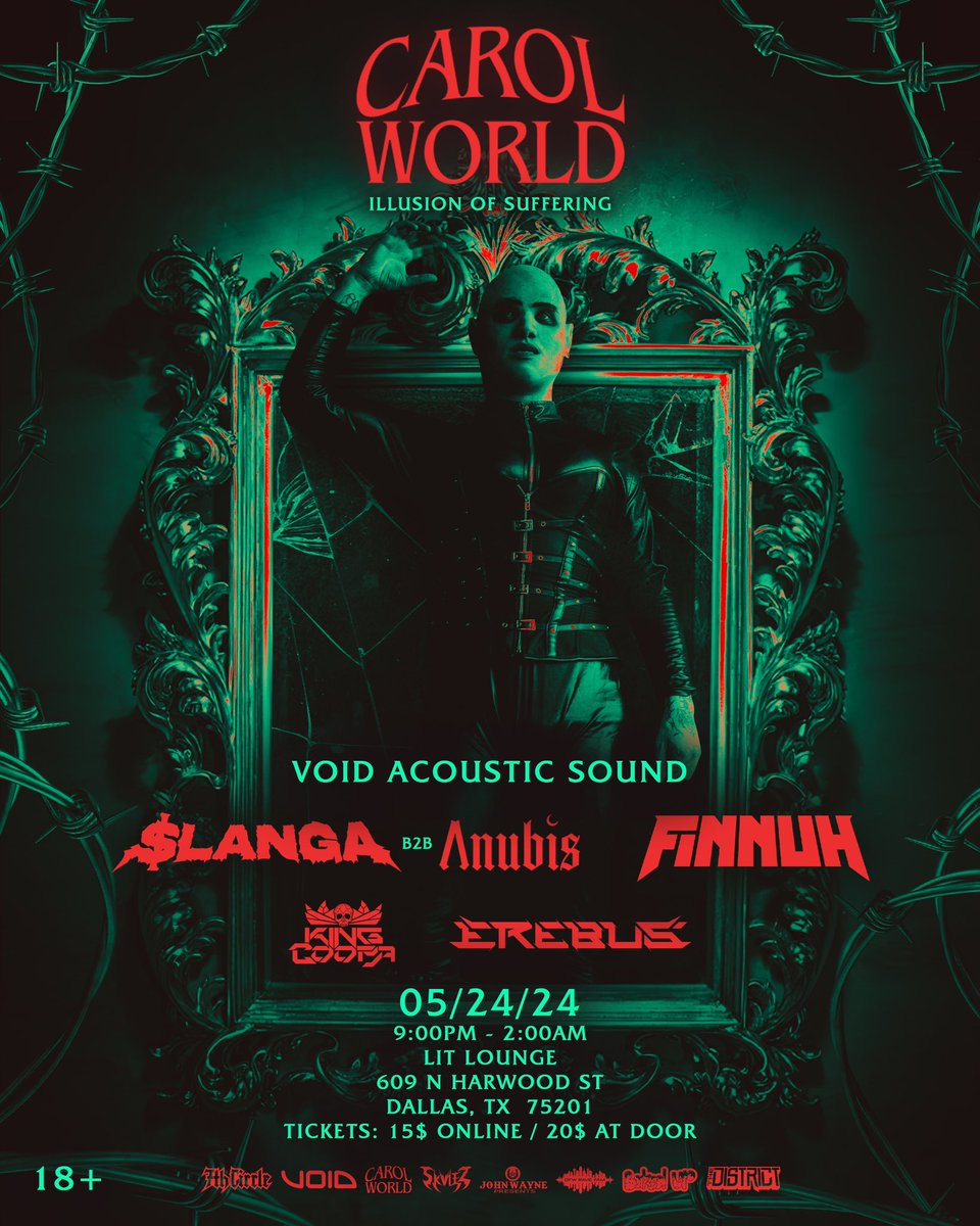 CAROL WORLD is back and better than ever👺 Lineup is STACKED like some mf pancakes so grab them tix ASAP ⬇️⬇️ Tickets: fanimal.com/fanimal-event/…