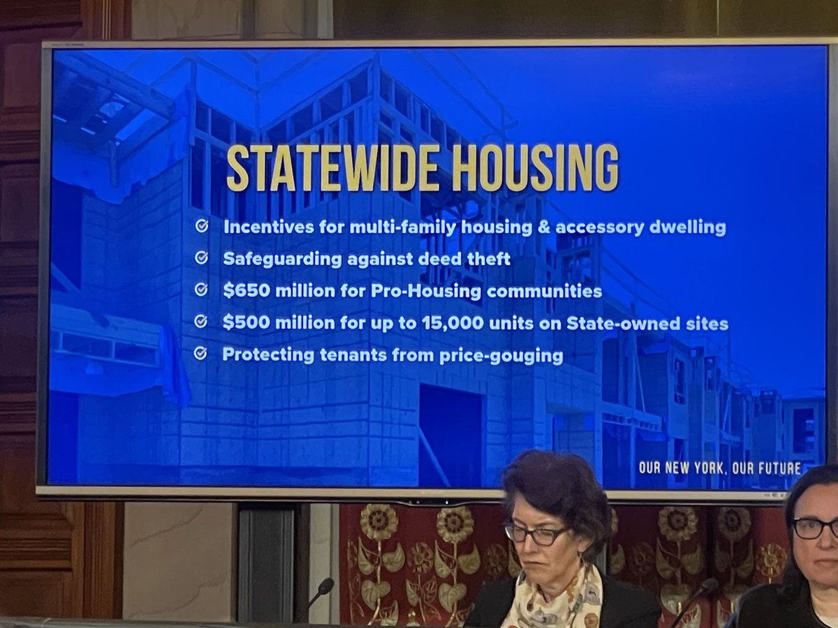 For housing in the rest of the state, there’s a new statewide tax incentive for multi-family housing to boost construction. Also $500M to build 15K new housing on state-owned sites