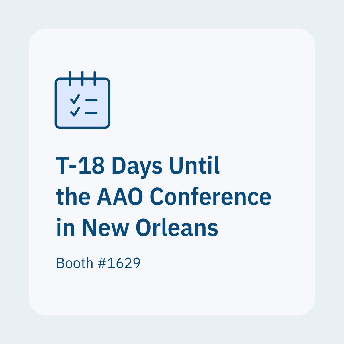 Only 18 days left until the AAO Conference in New Orleans! ⚜️ Get ready to discover how Gaidge can revolutionize your orthodontic practice at booth #1629. Discover data-driven solutions for growth and innovation. See you there! 👋

#AAONewOrleans #AAO #AnnualSession2024