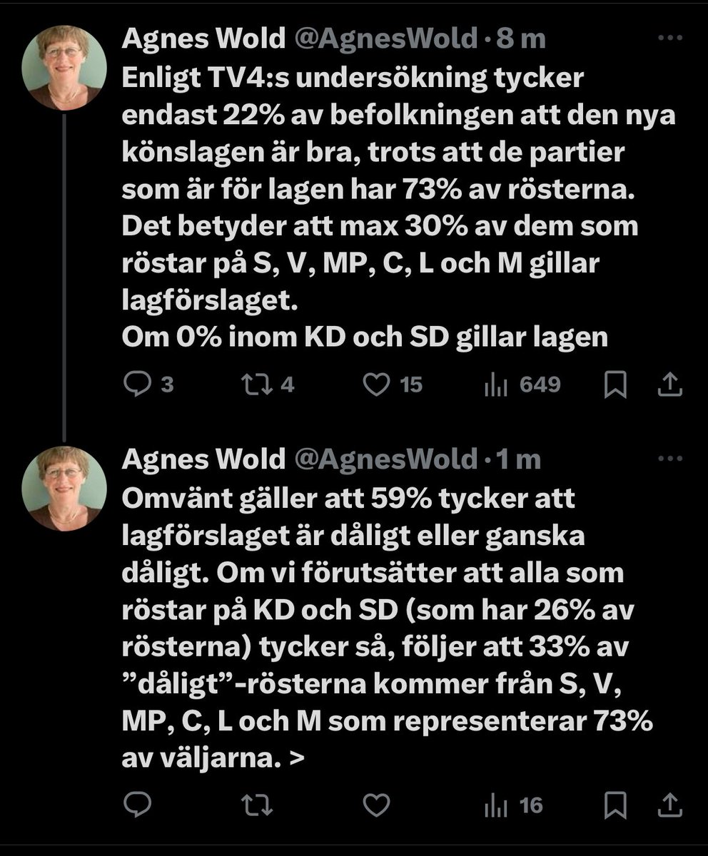 Jag fattar att vi lever i populismens tidevarv och att alla glömt att vi har representativ demokrati i Sverige för att skydda utsatta minoriteter från sånt här tjafs. Men snälla, försök minnas.