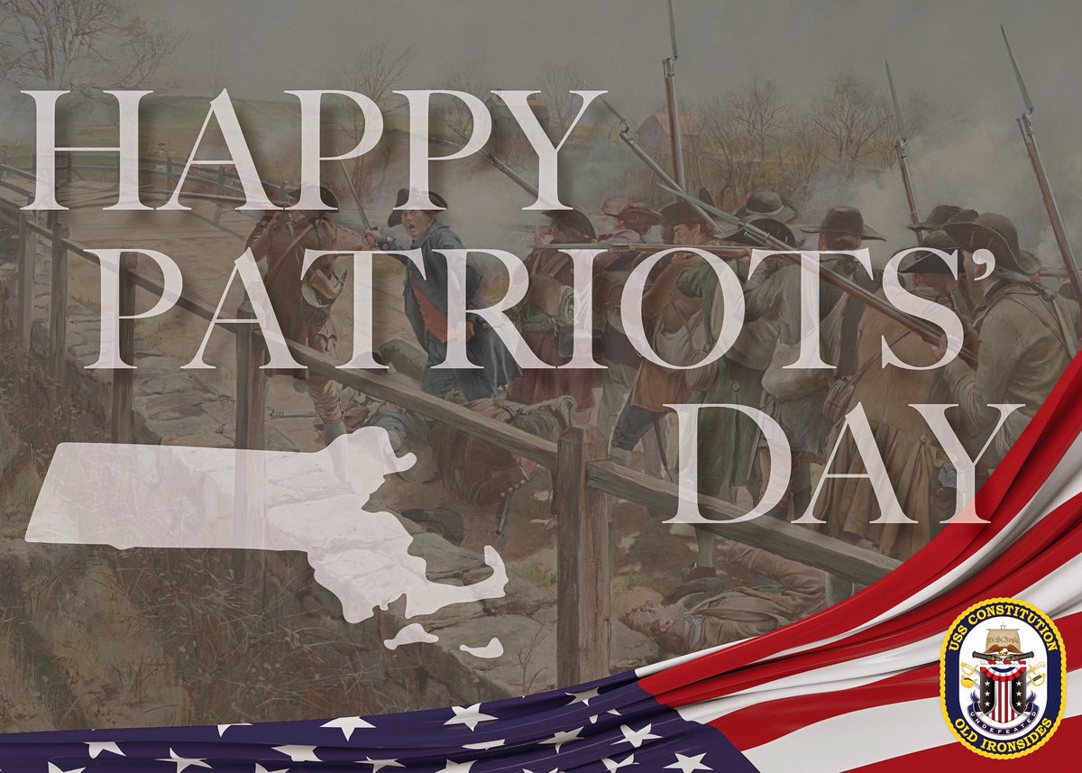 HAPPY PATRIOTS’ DAY! 🇺🇸 Patriots’ Day commemorates the battles of Lexington and Concord, which were pivotal events in the American Revolutionary War. On April 19, 1775, the first shots of the war were fired, marking the beginning of the fight for American independence.