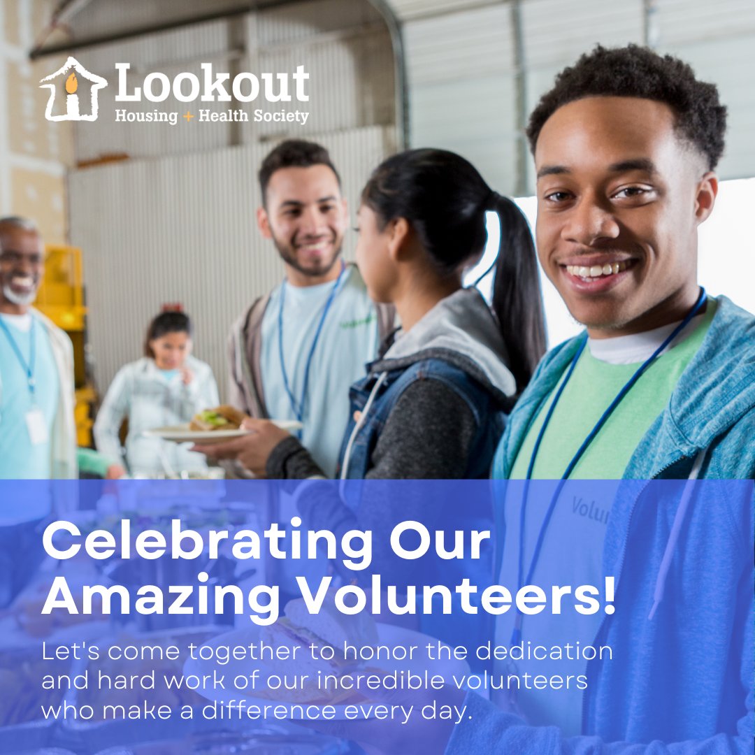 Happy National Volunteer Week! To celebrate, Lookout held our Volunteer Appreciation Lunch to thank our many volunteers who work tirelessly to make our community a better place 🧡💙 Thank you, volunteers! #NVW2024