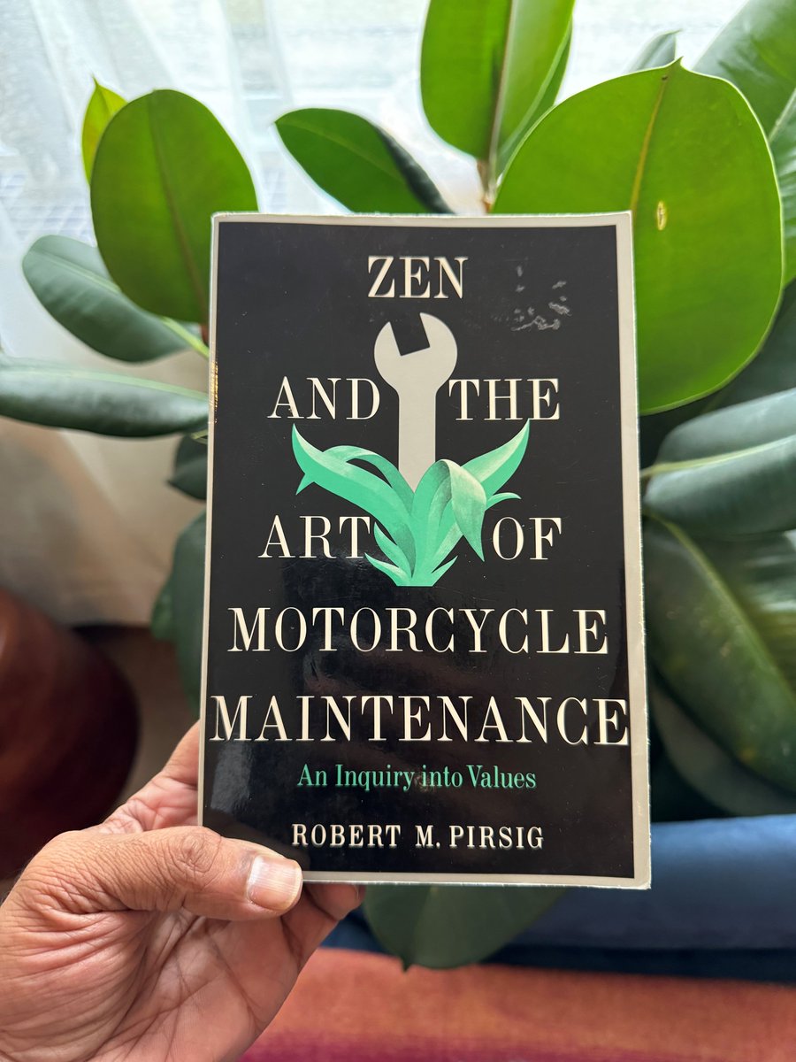 Zen and the Art of Motorcycle Maintenance I read it as a student 35 years ago It was rejected 121 times, before publication in 1974 By now, more than 5 million copies have been sold
