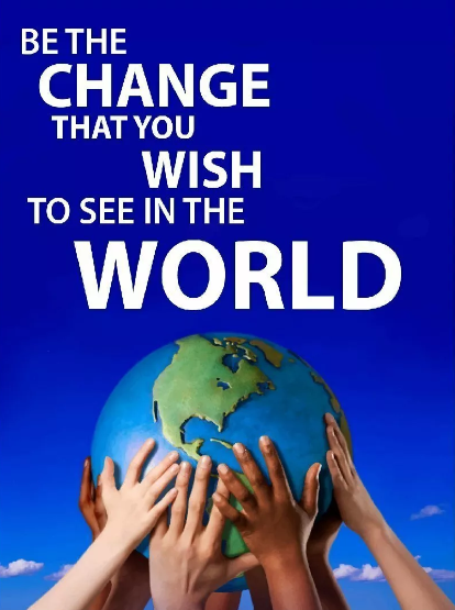 💙Quote of the Day💙

'Be the change that you wish to see in the world.' - Mahatma Gandhi

#Quote #QuoteOfTheDay #BeTheChange #Change #Wish #TheWorld #World #WorldPeace #PeaceNotWar #Peace #StandUp #WeAreOne #WeAreAllInThisTogether #RiseAboveHate #Pray #MahatmaGandhi #NeverGiveUp