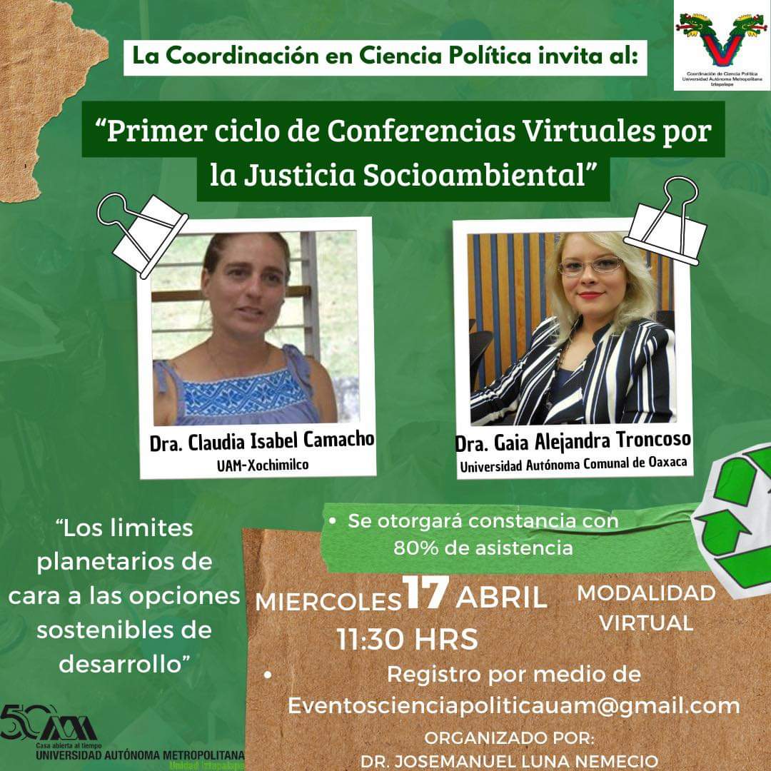 Coordinación en Ciencia Política de la UAM-I tweet media