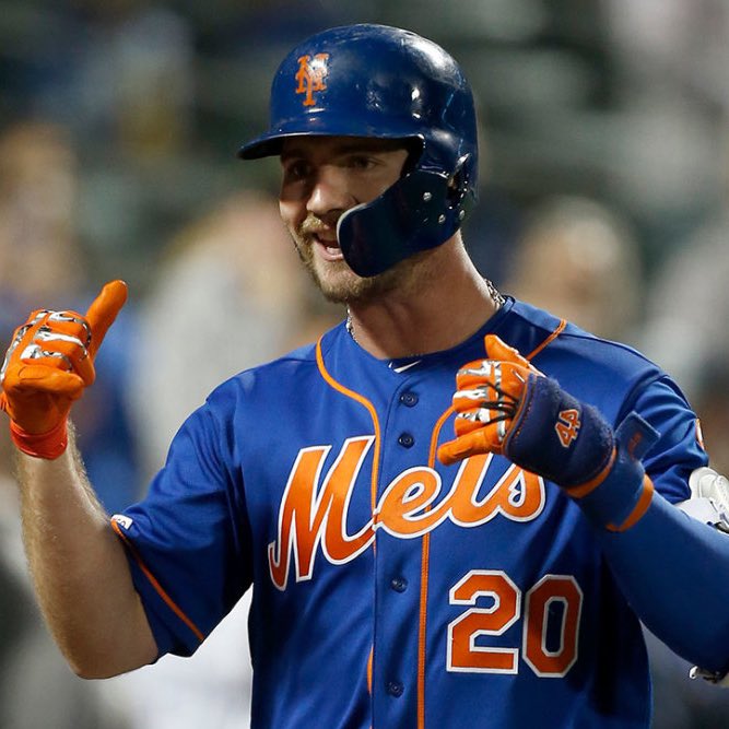 Pete Alonso has been named the NL Player of the Week He hit .429 with 4 HRs and 7 RBI from April 8th-14th