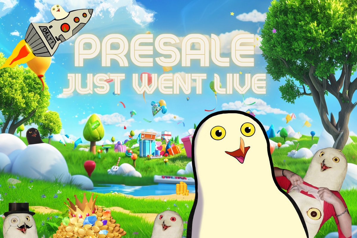 🚨@orlysolana Presale Live🚨 $ORLY Is it Snow owl SZN!? Based off an OG meme from the early 2000’s🦉Presale is out now and soft cap already reached. Check out Pinksale link below⬇️🔥 pinksale.finance/solana/launchp… #ad NFA DYOR