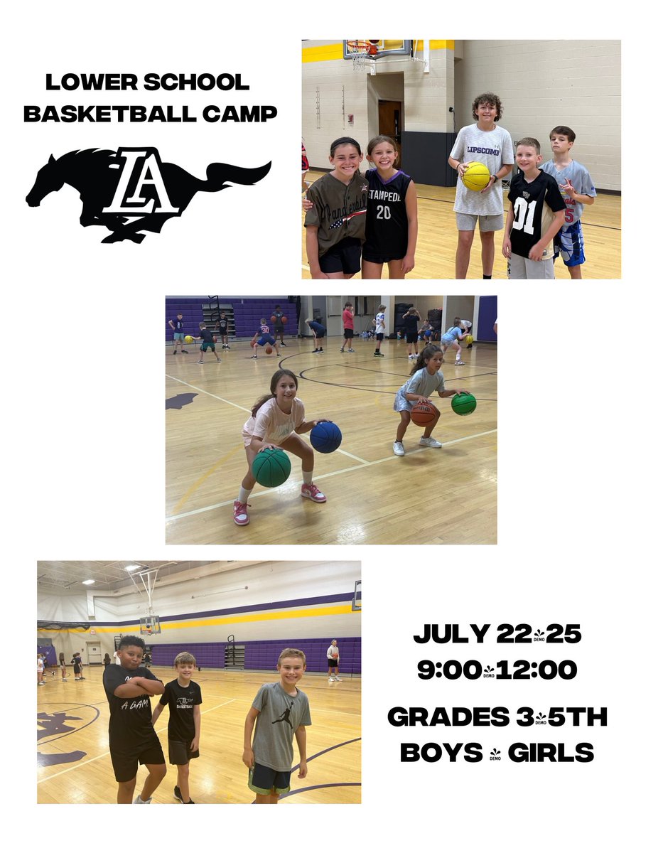 3-5th Grade Boys & Girls Basketball Camp! Let’s Go Mustangs! Sign up link ⬇️ secure.touchnet.net/C20601_ustores…