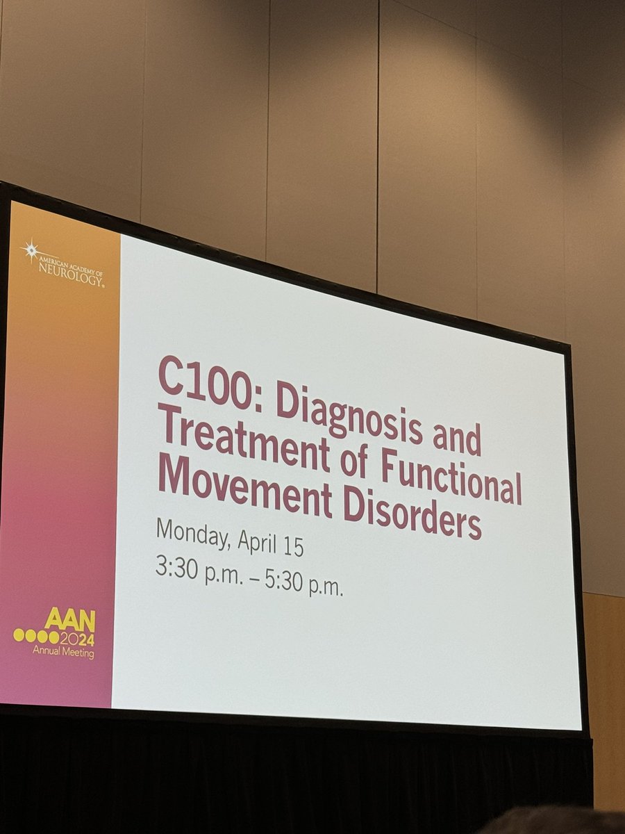 📣 Starting now in Bluebird 1A at #AANAM! @AANmember 🧠