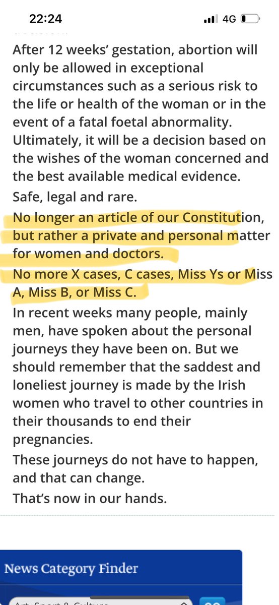 CMHaughey's tweet photo. @RTE_PrimeTime
@aoifehegs
#AbortionReview
#OSheaReport highlights appalling treatment of migrant women 💔notwithstanding the “Y Case” 10 yrs ago & the horrifically tragic “P Case” in respect of which @LeoVaradkar stated 29/01/2018 ⬇️
“No more Ms X cases, No more Ms Y cases…” https://t.co/Y19DAs28q2