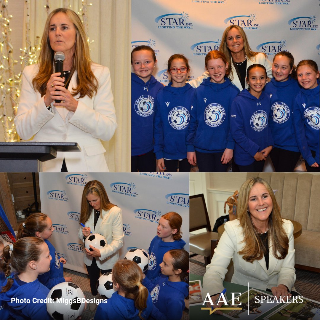 Soccer icon & world champion @brandichastain (hubs.la/Q02sYkW-0) delighted attendees at @STAR_Inc_ annual fundraising luncheon in April. STAR creates opportunities for individuals with intellectual & developmental disabilities to live independent lives. 📷 MiggsBDesigns