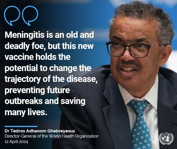 In a historic move, Nigeria has become the 1st country in the world to roll out “revolutionary” five-in-one vaccine against #meningitis - @WHO. Meningitis is the inflammation of the tissues surrounding the brain & spinal cord and can be fatal. buff.ly/3UfWGmP