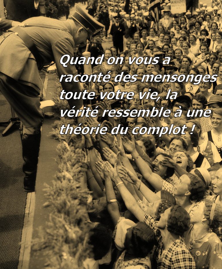 #propagande #mensonge #vérité #théorieducomplot