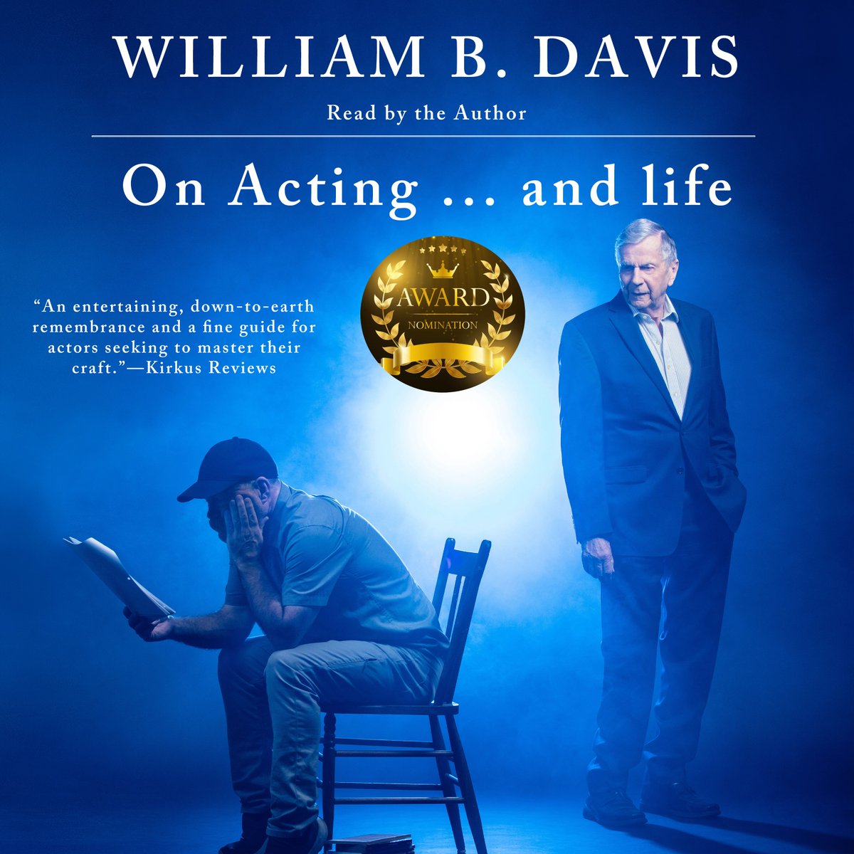 I am delighted to report that the audio version of my book On Acting …and Life is a finalist for A Benjamin Franklin Award, the Oscars of independent publishing, as best non-fiction audiobook. Narrated by me, the awards will be presented in the last week of April. Available now