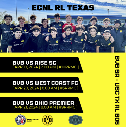 @litosBVBIASA BVB '05 will be in Round Rock this weekend for the ECNL RL event. Some of our awesome student-athletes are still looking for collegiate opportunities. @6a_28 @Soy_SAF @SATXSoccer @50_50Pod