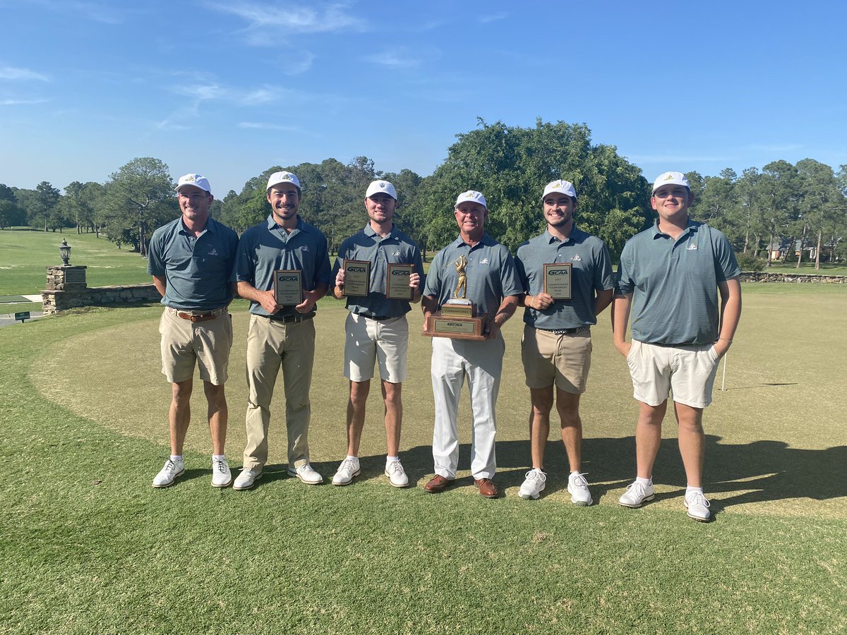 THEGCAA's tweet photo. Congratulations to @ABACGOLF1 @ABACAthletics on winning the GCAA Golf Championship. https://t.co/JJwPmxB6w7