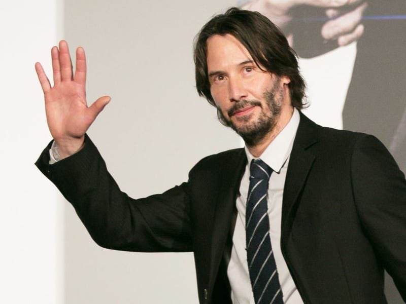 TonyJMatos's tweet photo. Keanu Reeves has been officially cast to play Keanu Reeves in the new film “Keanu Reeves” written by Keanu Reeves &amp; directed by Keanu Reeves. https://t.co/bPViFIlyIB