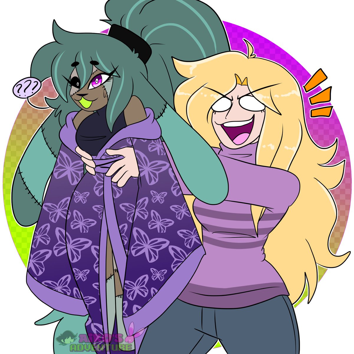 ROLE ANNOUNCEMENT 📣

It is my pleasure to announce that I will be voicing the mischievous Naomi in “Aiko’s Adventure”! Thank you to <a href="/LaniYuja/">Lani</a> for bringing me on board much love 💜 and thank you for the AMAZING artwork of us!