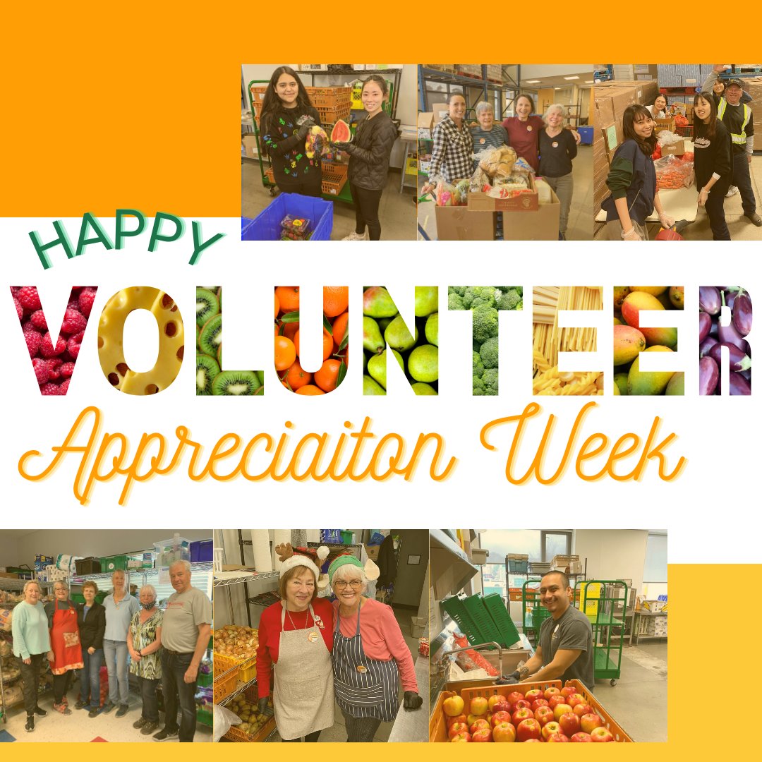 🌟 Celebrating National Volunteer Week with appreciation and gratitude for the incredible hearts and hands that power the Central Okanagan Food Bank! 

#VolunteerHeroes #CommunityStrong #cofb #jointhefoodmovement #nonprofit