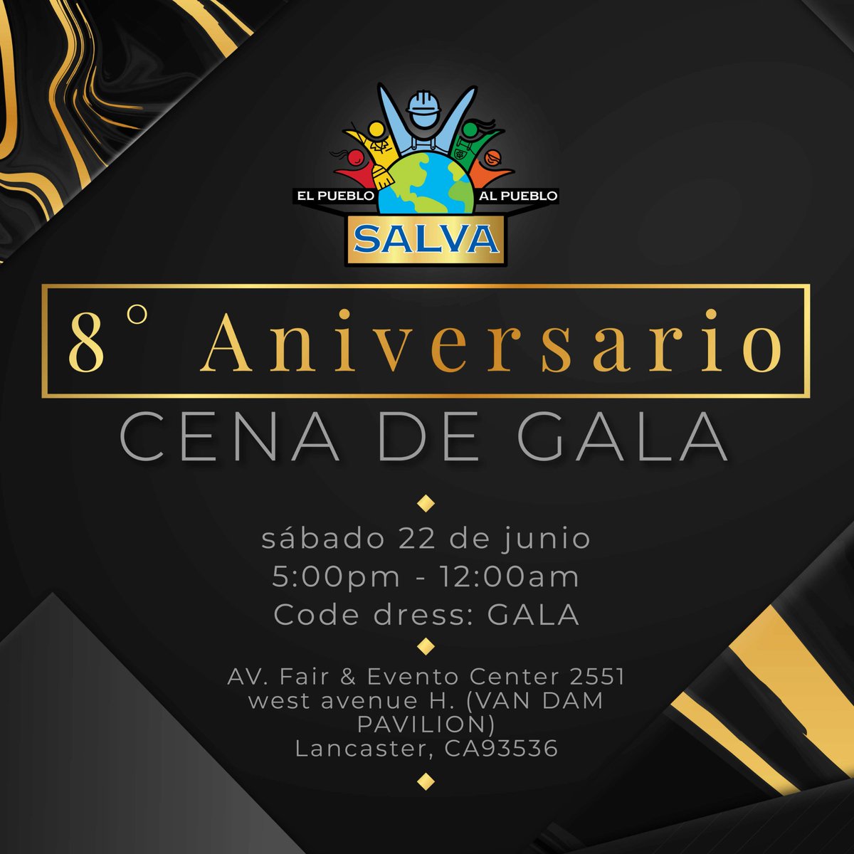 SALVA celebra su 8vo aniversario🥳. 8 años trayendo apoyo y recursos a nuestra comunidad. SALVA celebrates its 8th anniversary🥳. 8 years of bringing support and resources to our community.