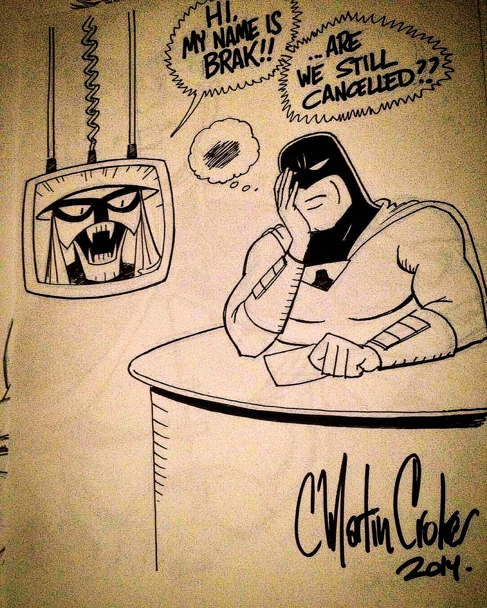 RyanHippFTW's tweet photo. In honor of the 30th anniversary of Space Ghost Coast To Coast, here's a piece the late C. Martin Croker did for me at HeroesCon back in 2014.

Happy 30th, Mr. Beefy.

#SpaceGhost #SGC2C @cartoonnetwork @adultswim https://t.co/IN835k2JfY