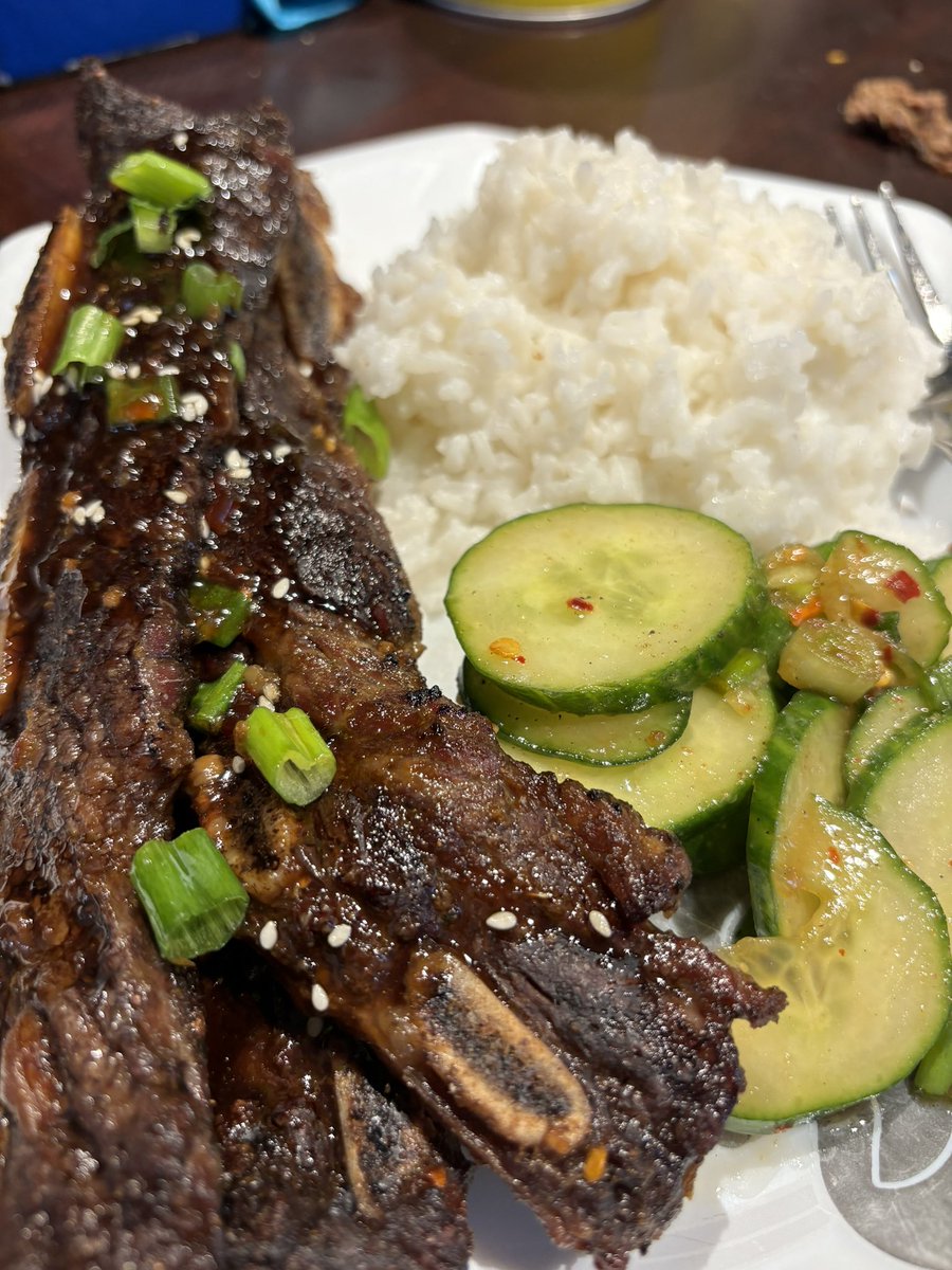 Dinner: Beef short ribs