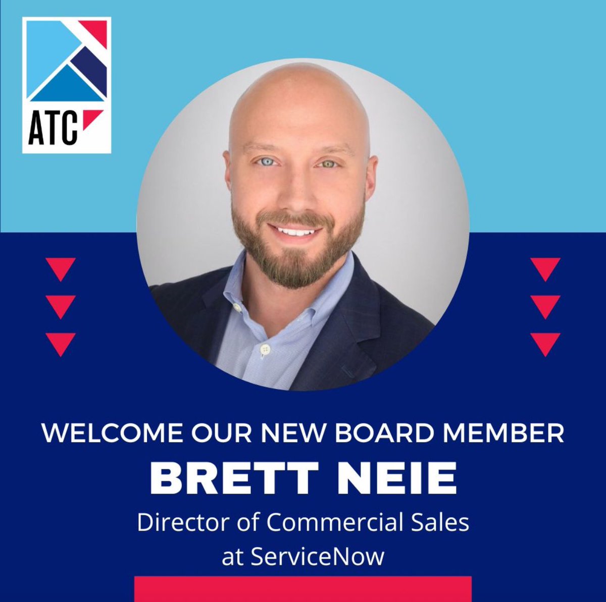 ATC is thrilled to announce that Brett Neie from ServiceNow has joined our Board.

ATC seeks small, medium, and large tech companies to support our efforts and lend their voice to the conversations about Austin’s next phases.  

#austintech #austin