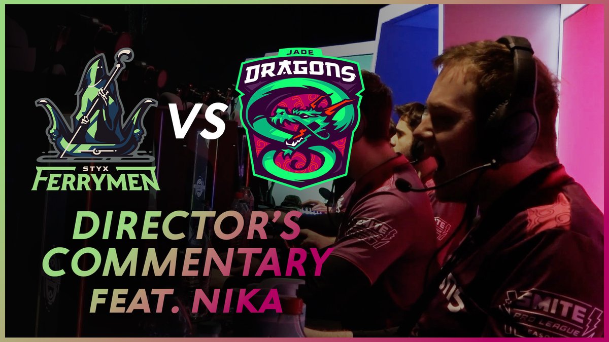 Hard to believe it's been over 3 months since the Jade Dragons toppled the Styx Ferrymen! Relive the magic of SWC, and join us as we sit down with World Champion @_nikap in this edition of Director's Commentary! 🗣️youtu.be/Qh8cNeexq2s