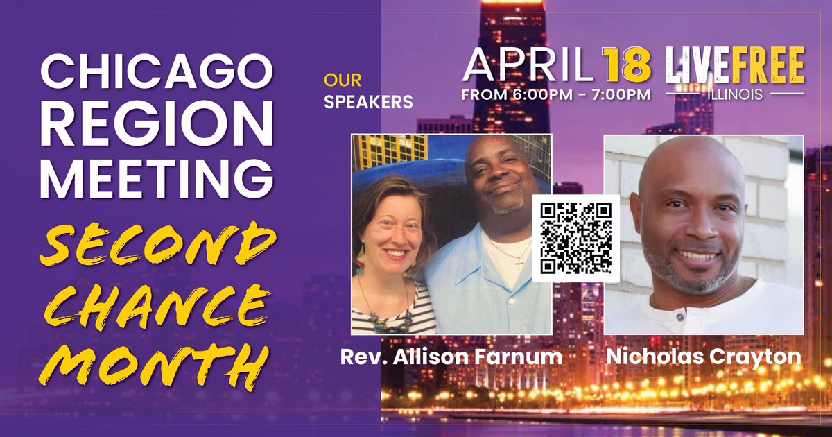 We are excited to have two inspiring individuals as our speakers who will talk about unlocking opportunities and the importance of second chances. Please join us for our Chicago Region meeting on Thursday! To register, please visit bit.ly/region2024. Our speakers include…