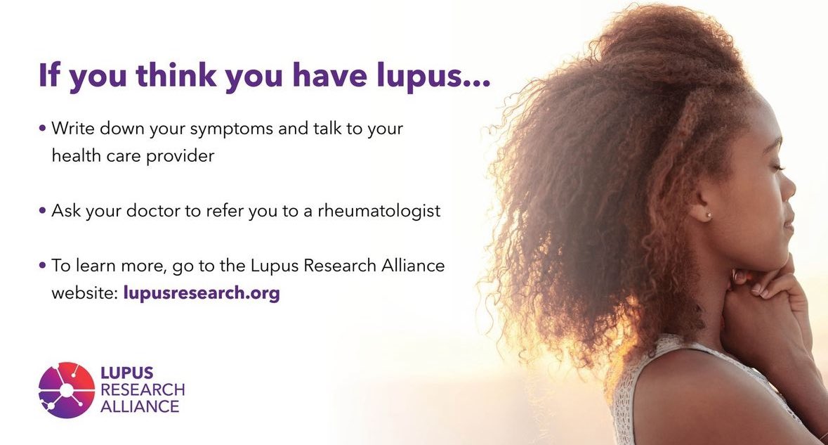 No single test can determine whether a person has lupus. The doctor will look at the entire picture — medical history, symptoms, and test results — to determine if you have #lupus. Here are a few ways to prepare for your visit with your health care provider.