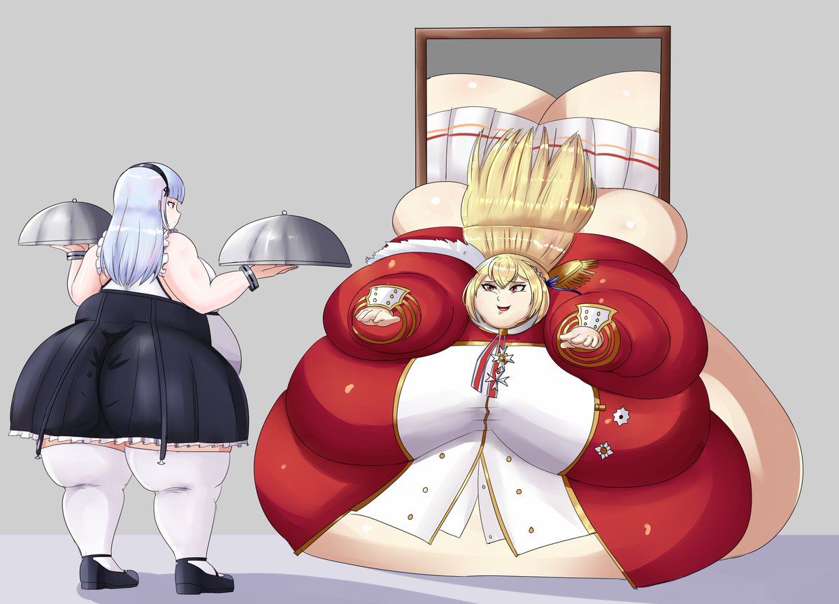 garazune's tweet photo. ych  king george V and dido https://t.co/bE21rGd5oq
