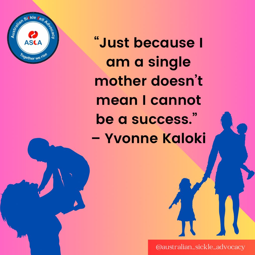 🔈Exciting news! The speakers are set for our Dive into meaningful conversations about 'Parenting as a Single Mother' event this Mother's Day.
🌸 Don't miss out! RSVP for the Zoom link events.humanitix.com/mother-s-day-p…
#SickleCellDisease#AustralianSickleCell #TeamASCA # InspireInclusion