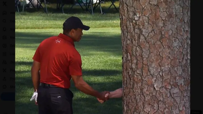 me respecting boundaries, understanding that not every tree wants to be hugged

#UCCanFoundation #ClimateJustice #EarthWeek

#TigerWoods #TheMasters #VerneLundquist 
📸@Wes_nship