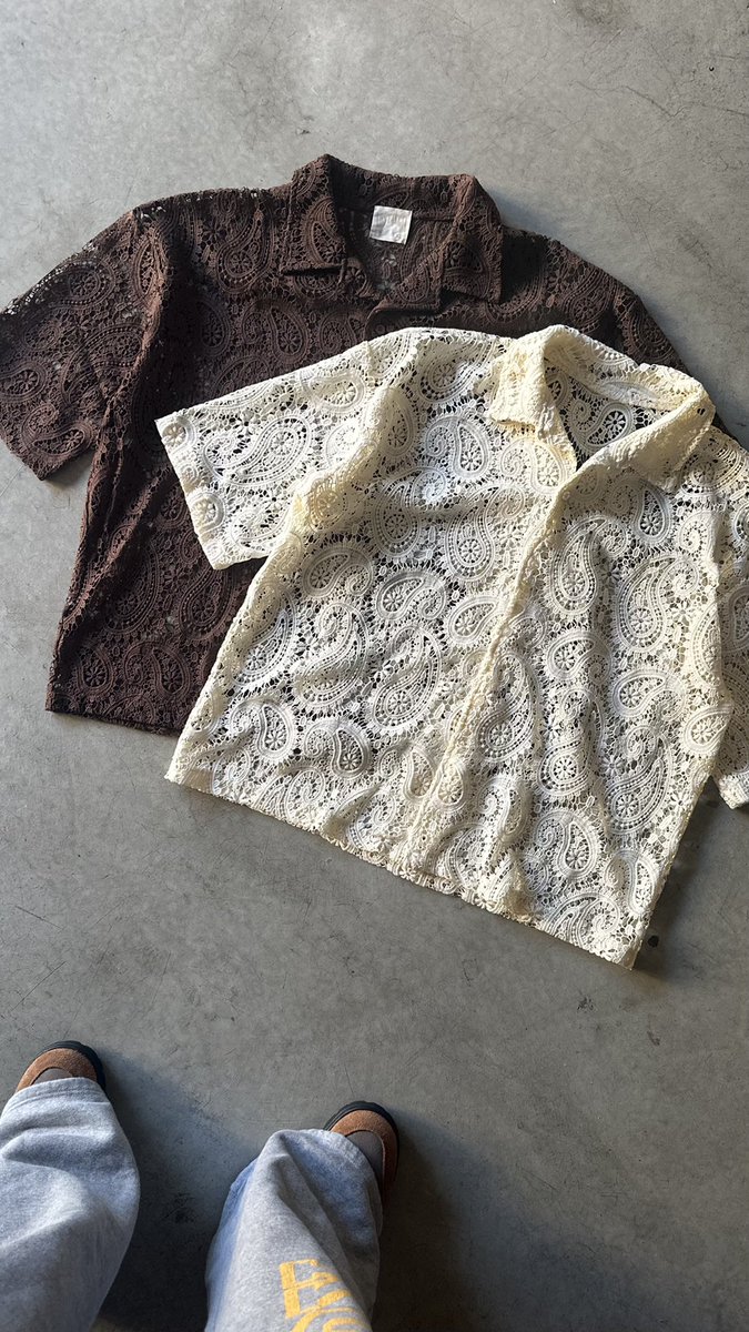 Shtreetwear's tweet photo. Paisley Button-Up by NOSTALGIA https://t.co/eP9XyEYDg3