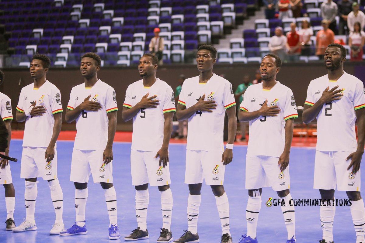⏰ 𝗙𝗨𝗟𝗟 𝗧𝗜𝗠𝗘 - Futsal AFCON

🇦🇴 Angola 11-3 Ghana 🇬🇭 

#AFCONFutsal2024