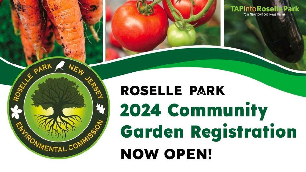 Got a green thumb? Registration is now open for the Borough of Roselle Park's community garden! 

#RosellePark | #UnionCounty | #LocalNews | #TAPinto
