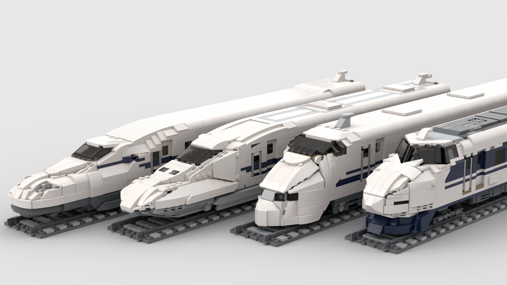 Lego shinkansen train hotsell