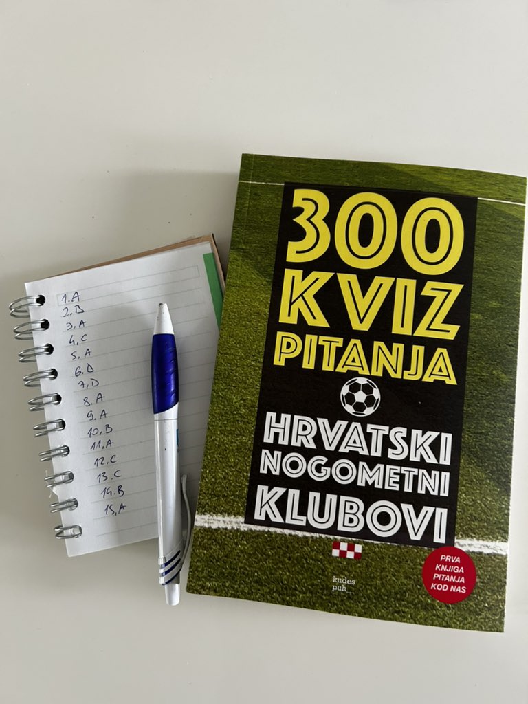Prvi put u HR: 300 kviz pitanja o hrvatskim nogometnim klubovima doloco.eu/product/300-kv… #hnl #nogomet