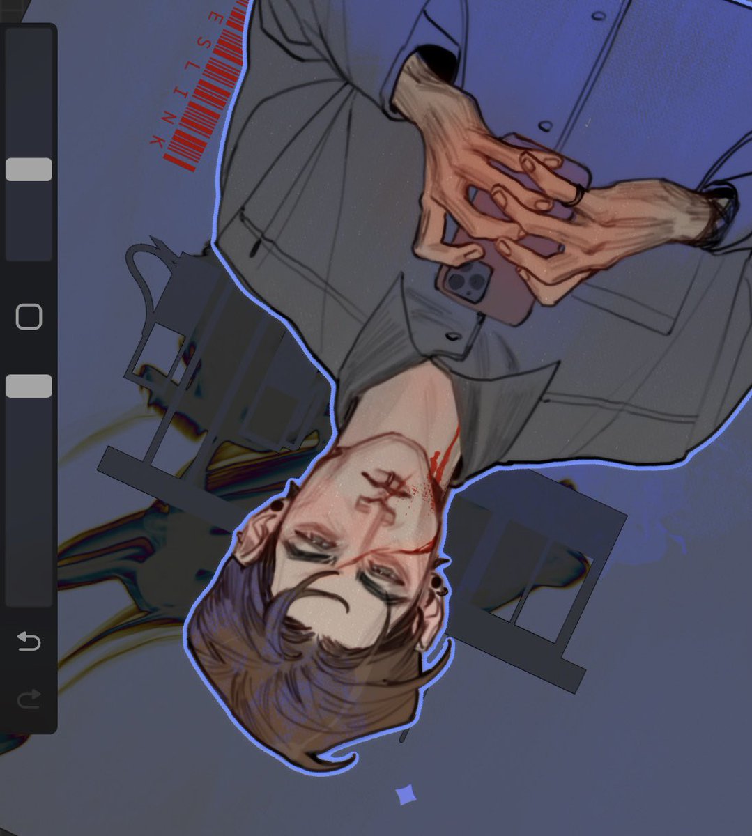 Idk I just love this artwork with my sona (and I love rotating pictures xd)