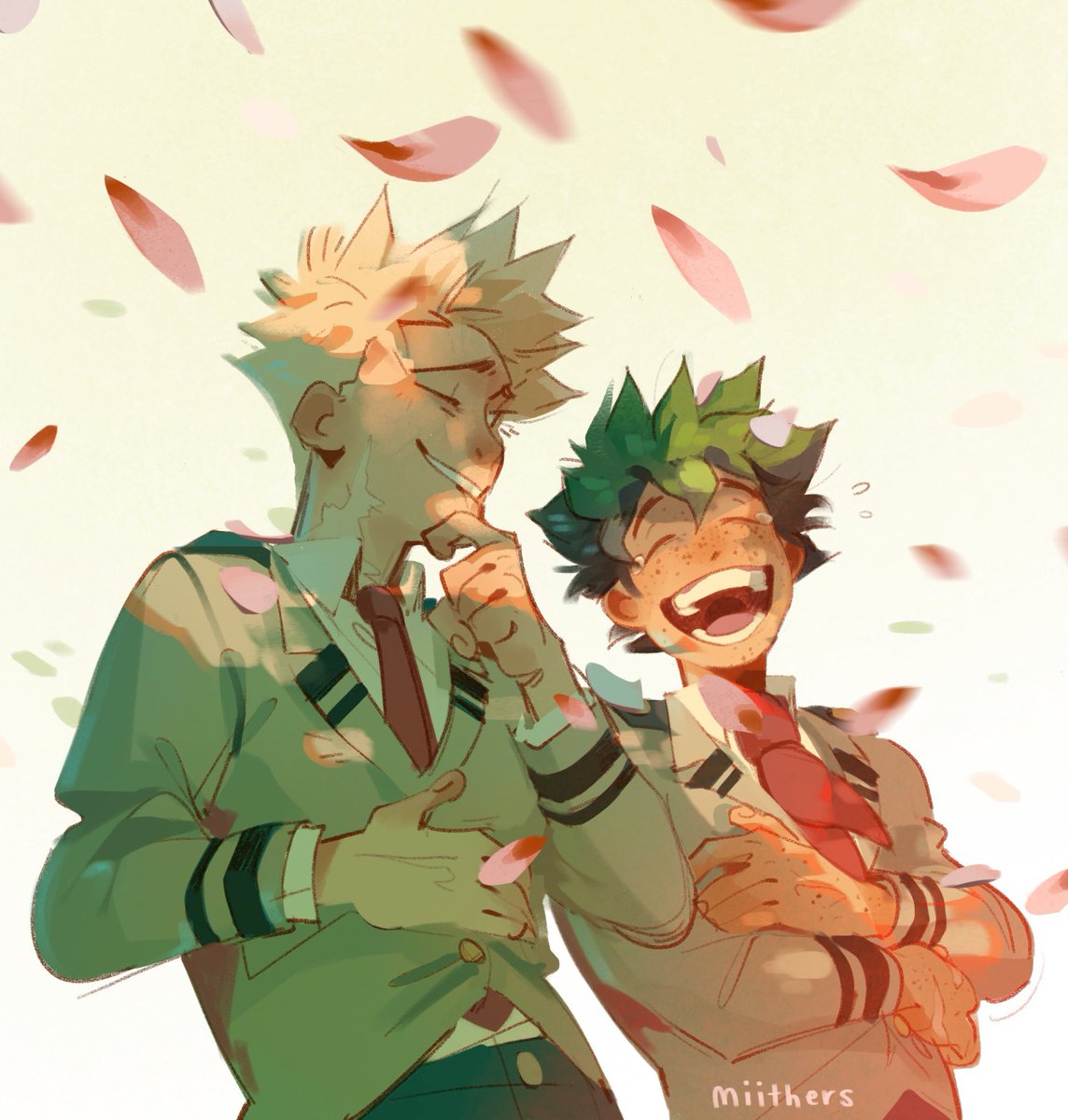 thinking about this giga cover for weeks #bkdk #bakudeku #mha #bnha