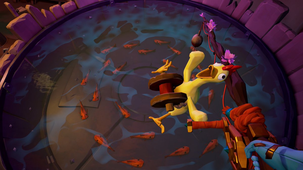 Hook-a-Duck
for a chance to win a shiny Good luck Koi fish

Theme: Fancy Fishing
#SeaOfThieves #SoTShot @SeaOfThieves