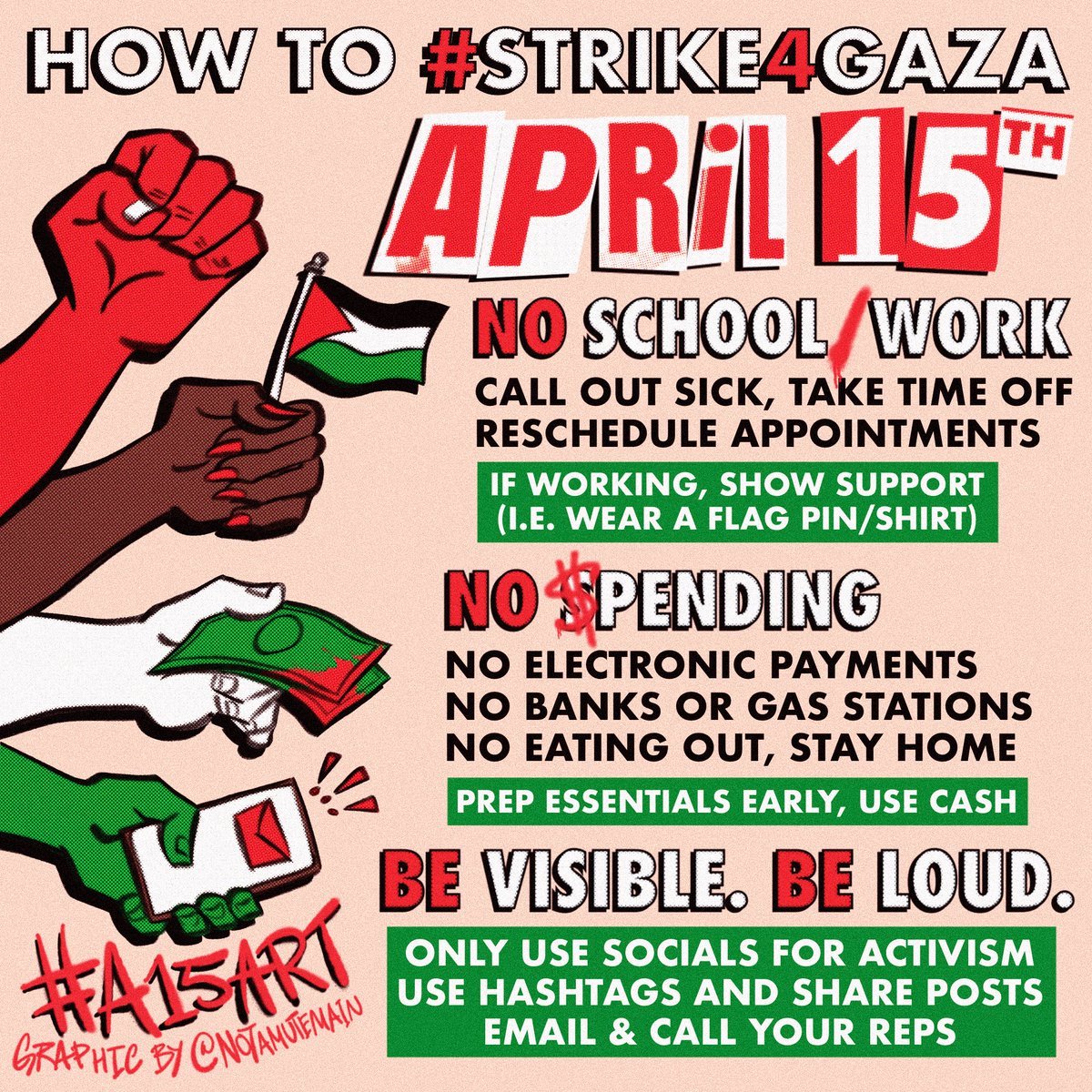 moots pleaseee strike today!!!!! im seeing like 2 of my moots striking.. its one day!!! one day where we need to spread information and not post about our daily lives!!!
#Strike4Gaza #StrikeForGaza