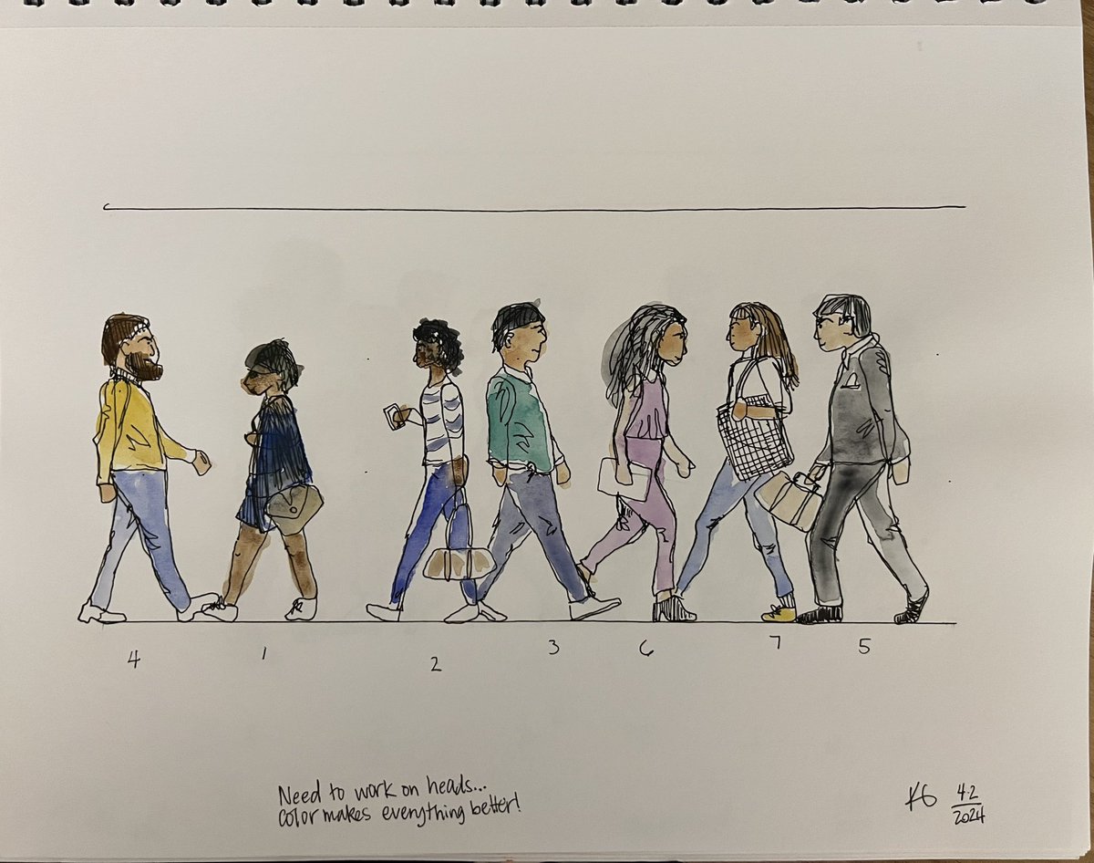 gooodnerd's tweet photo. Figure studies progression over April so far https://t.co/BXZC9Lf071