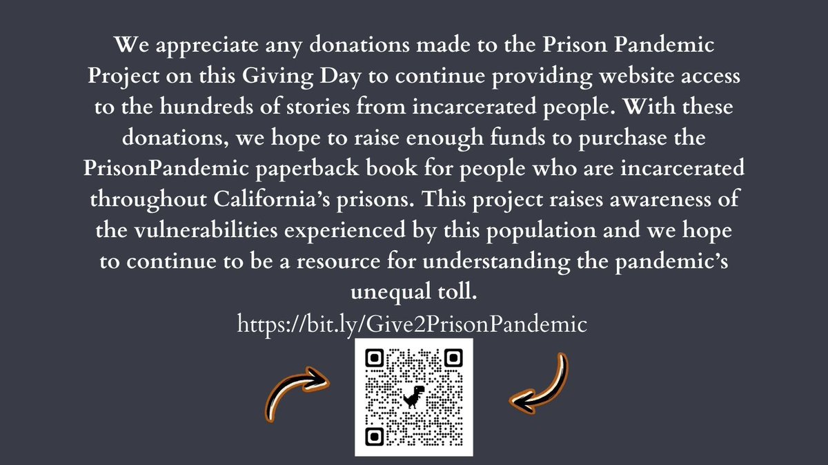 A little refresher to who we are! Don't forget, tomorrow is Giving Day and we would greatly appreciate any donations made today and tomorrow! bit.ly/Give2PrisonPan…