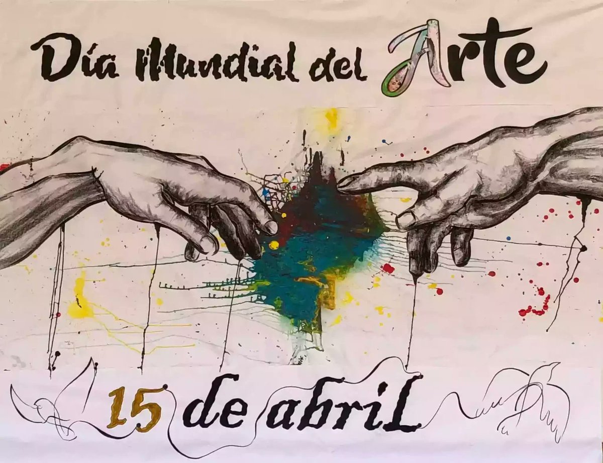 Felicidades a todos y todas los que hacen del arte una pasión y la razón de vivir. #15DeAbril Día Mundial del Arte #CubaEsCultura #LatirAvileño
