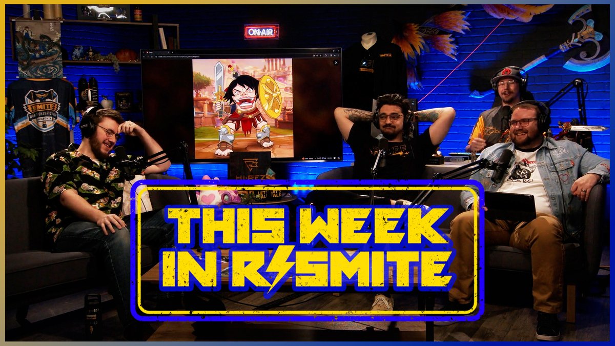 Does anyone else feel particularly Dandy today? No? Oh wait that's just @HiRezDandy hanging out with us on this speedy episode of This Week in r/SMITE! I bet you can't guess what the top post was this week! ⚡️youtu.be/agCbNkrfXTw